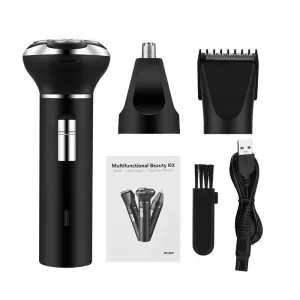 3 In 1 Electric Hair Shavers For Men Nose Beard Ear Trimmer Hair