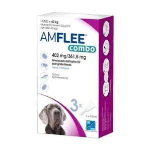 AMFLEE combo 402 / 361.8mg solution for dogs over 40kg