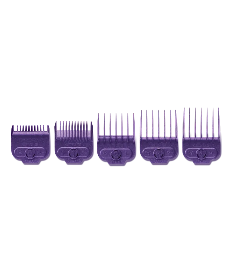 Andis Single Magnetic Comb Set Small (5 PC)