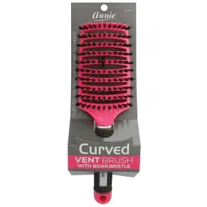 Annie Brush | Curved Vent Brush with 100% Boar Bristles