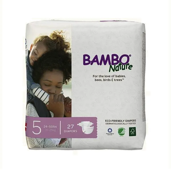 Bambo Nature Baby Diapers 5 Junior (27 pcs.)