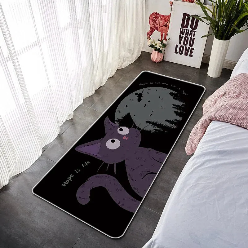 Bathroom Mat Cute Cartoon Cat Bath Mats