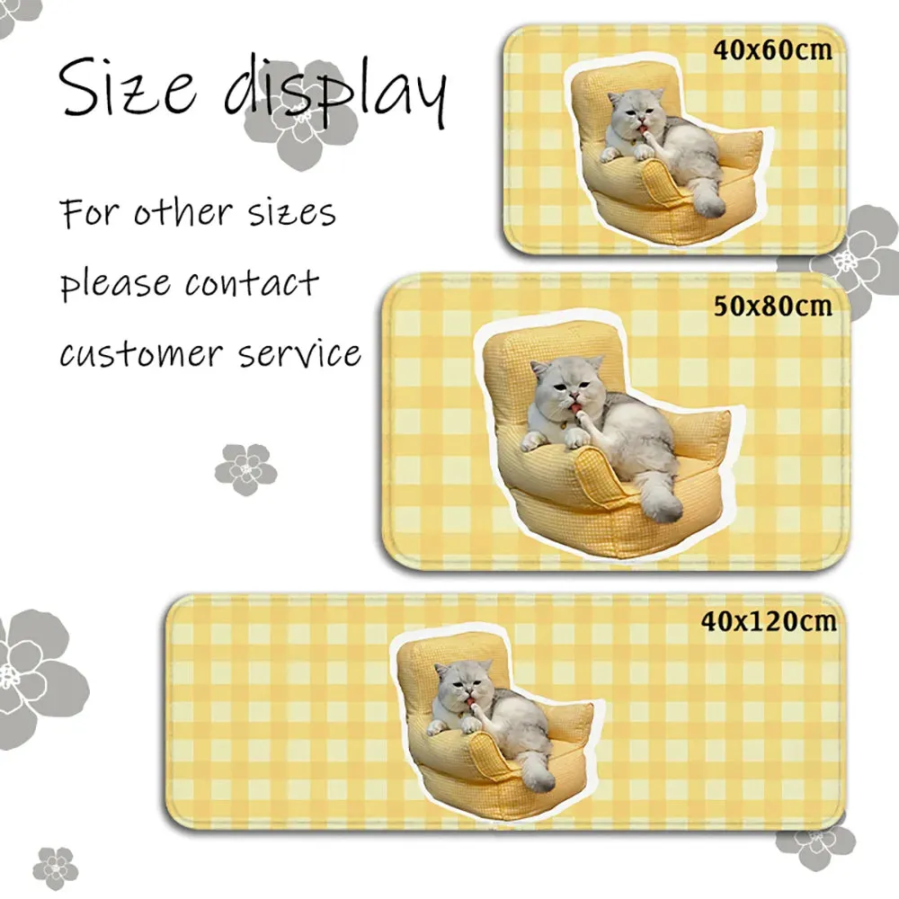 Bathroom Mat Cute Cartoon Cat Bath Mats