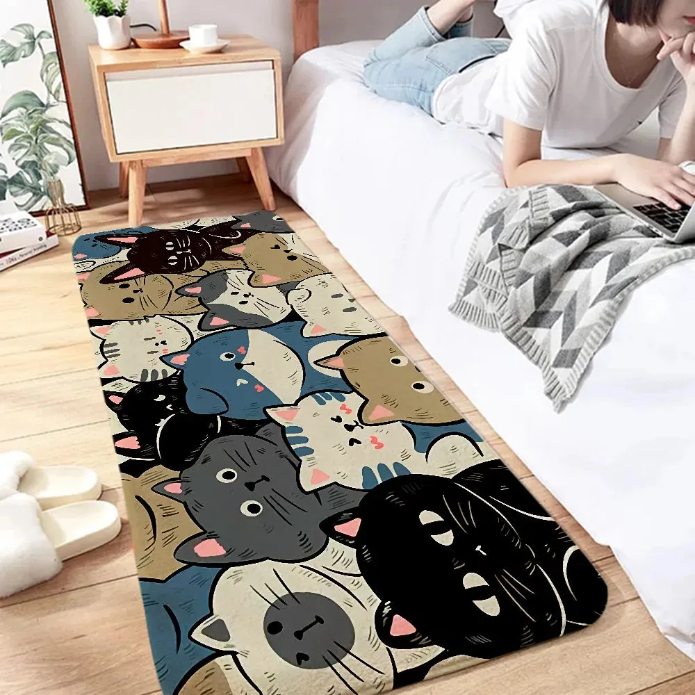 Bathroom Mat Cute Cartoon Cat Bath Mats