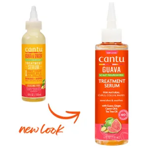 Cantu Guava Scalp Nourishing Treatment Serum For Natural Curls, Coils & Waves 4oz