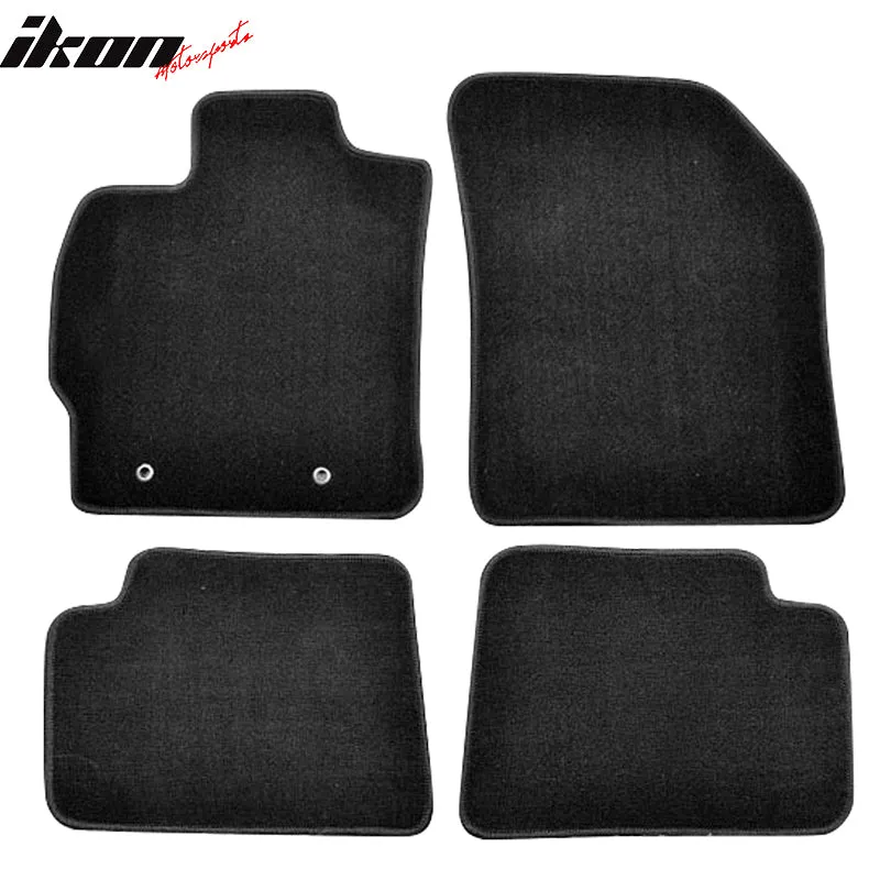 Car Floor Mat for 2008-2015 Scion xB Black Carpet 4PC Nylon