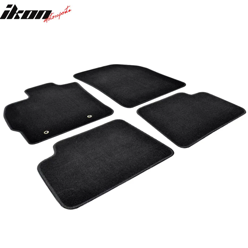 Car Floor Mat for 2008-2015 Scion xB Black Carpet 4PC Nylon