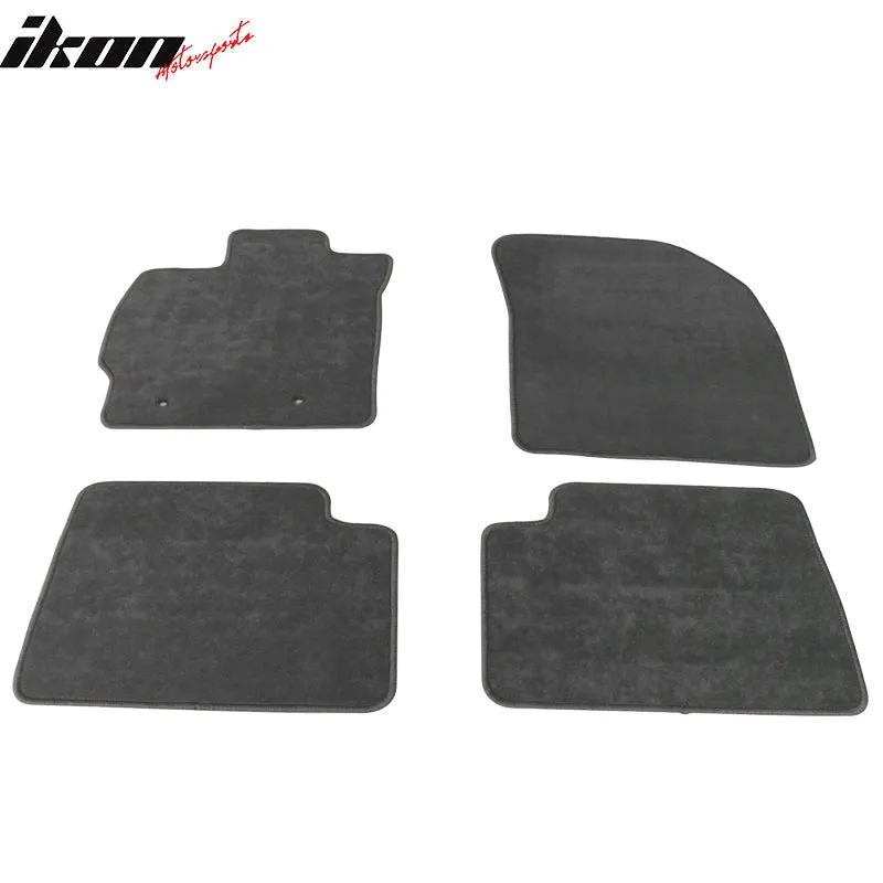 Car Floor Mat for 2008-2015 Scion xB Gray Carpet 4PC Nylon