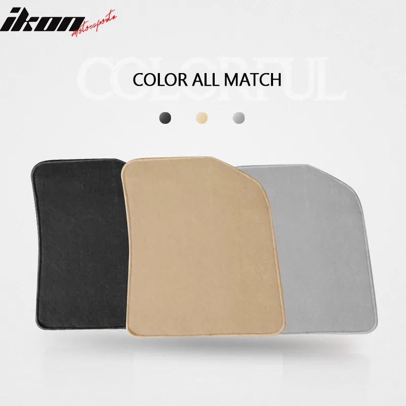 Car Floor Mat for 2009-2013 Toyota Corolla Beige Carpet 4PC Nylon