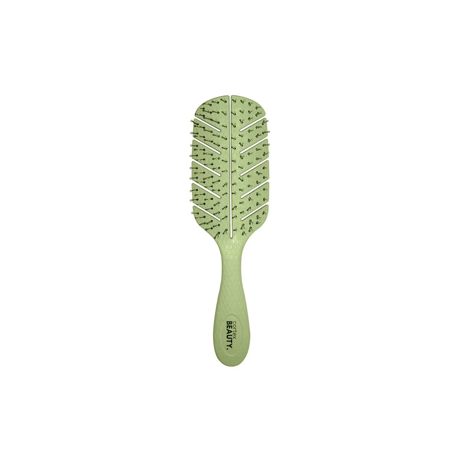 Cortex Bio-Friendly Hair Brush Wheat Straw Flexible Bristles Eco-Friendly Detangler