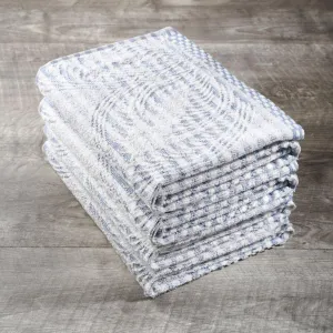 Delilah Home 100% Organic Cotton Kitchen Towels, set of 4