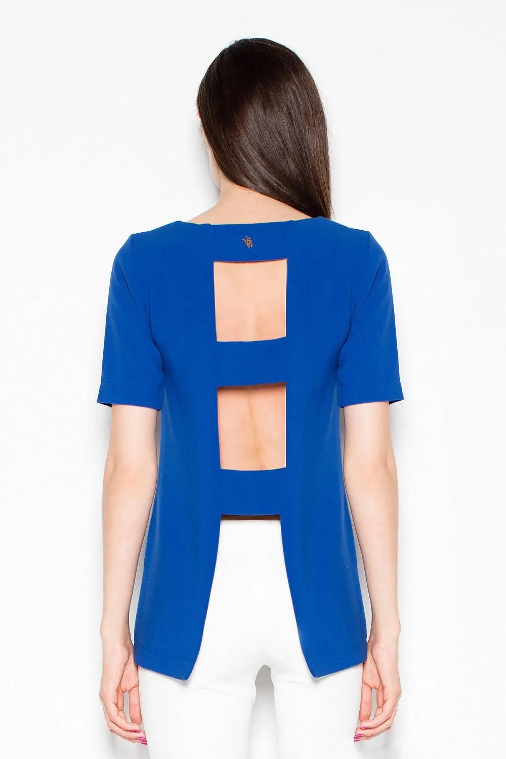 Elegant Back Exposure Blouse