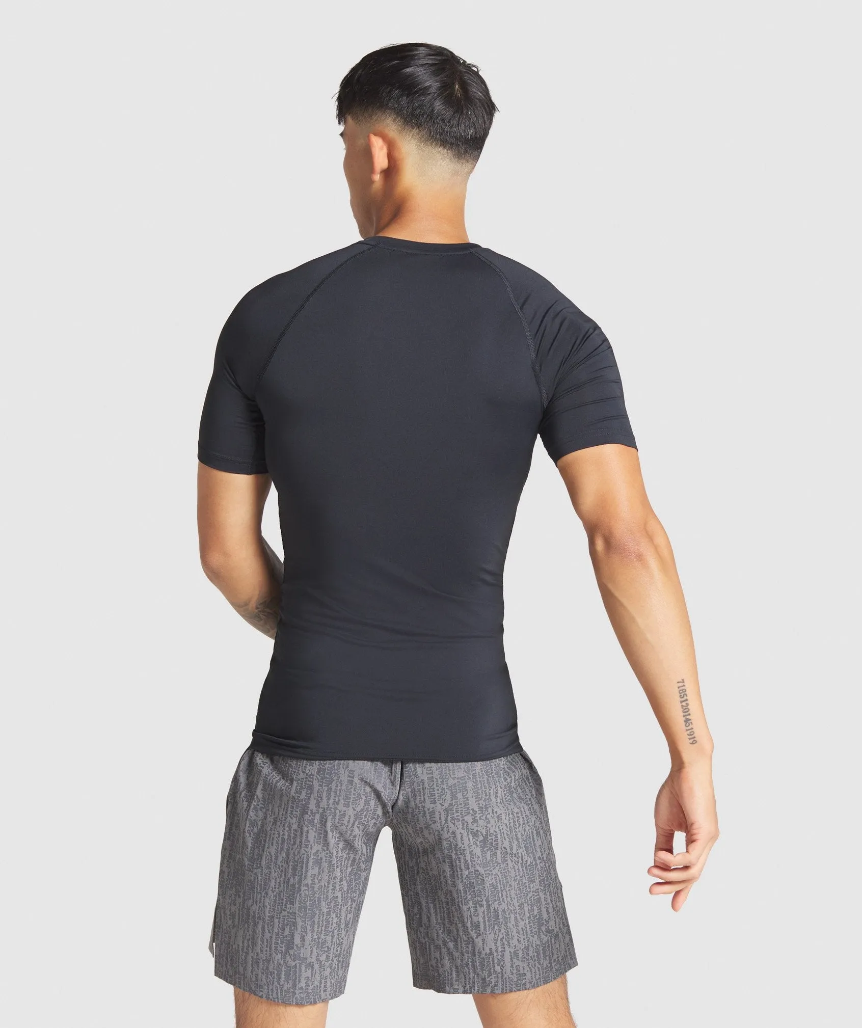 Gymshark Combat Rashguard - Black