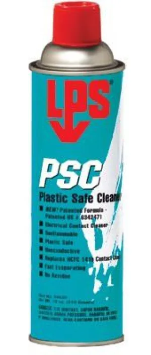 LPS 04620 PSC Plastic Safe Cleaners, 18 oz Aerosol Can (12 Cans)