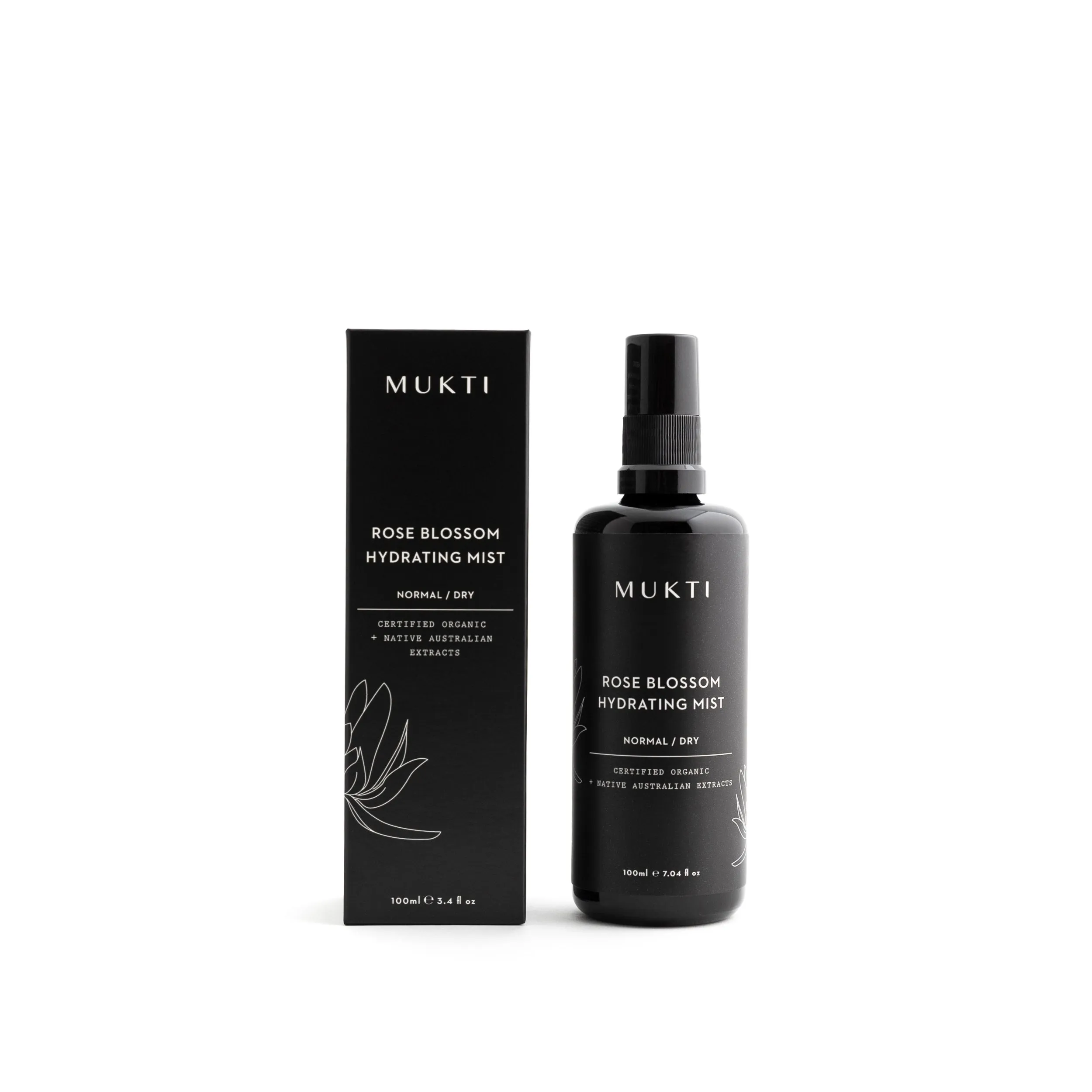 MUKTI - Rose Blossom Hydrating Mist