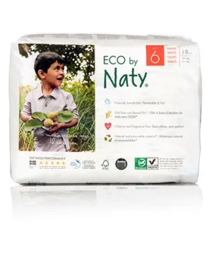 Naty Size 6 Biodegradable ECO Diapers