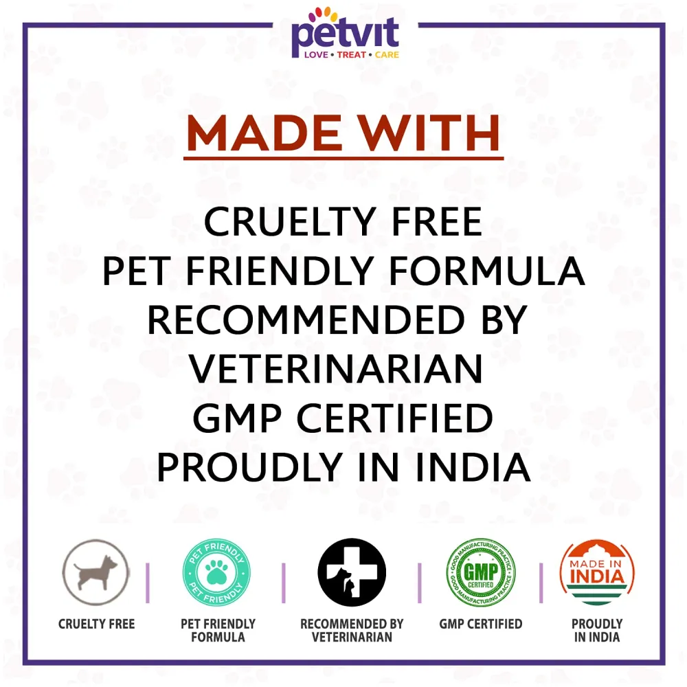 Petvit Itch Wipes and Dogsee Veda ITCH RELIEF Aloe Vera Shampoo for Dogs Combo