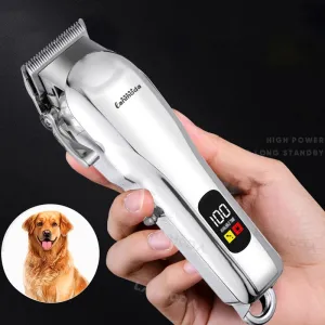 Professional Cordless Pet Grooming Clipper Kit