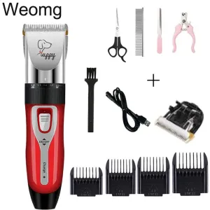 Rechargeable Dog & Cat Hair Clippers Grooming Kit