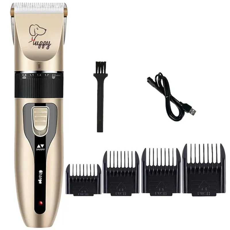 Rechargeable Dog & Cat Hair Clippers Grooming Kit