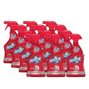 RESOLVE® Triple Oxi Carpet Spot   Stain Remover (22 oz Spray Bottles) - Case of 12