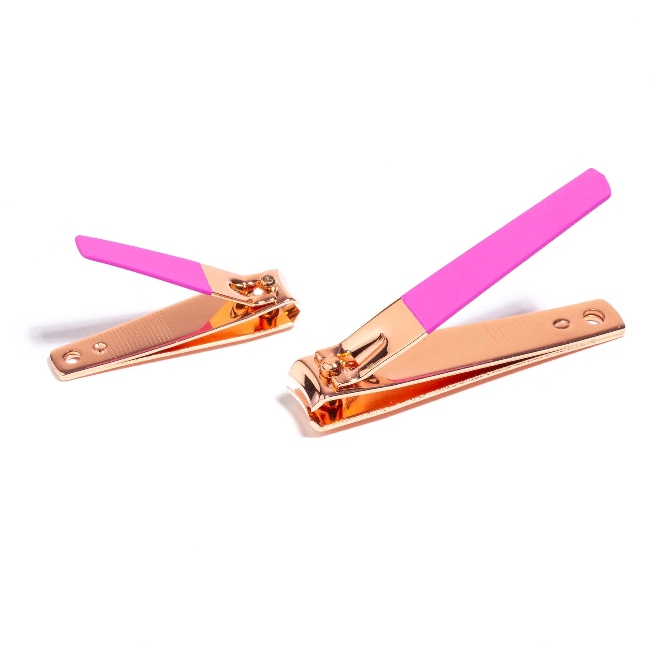 Rose Gold 2-Piece Nail Clipper Set