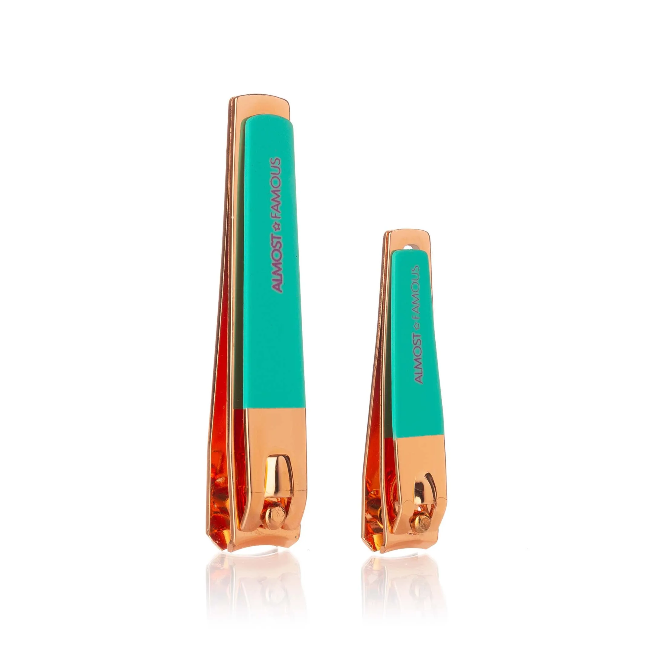 Rose Gold 2-Piece Nail Clipper Set