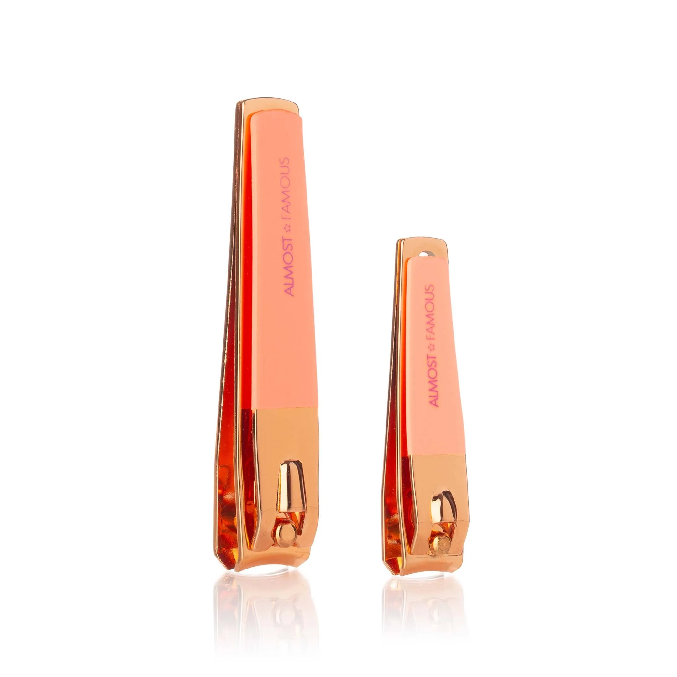 Rose Gold 2-Piece Nail Clipper Set