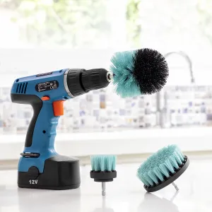 Set of Cleaning Brushes for Drill Cyclean InnovaGoods 3 Pieces