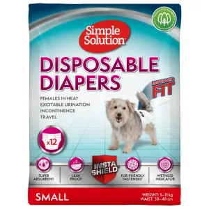 Simple Solution Disposable Diaper for Female Dogs (38x48cm)