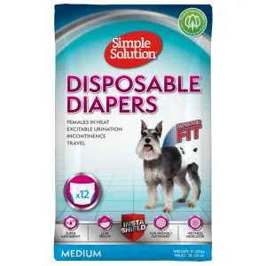 Simple Solution Disposable Diaper for Female Dogs (42x53cm)