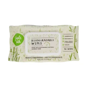 Simple Truth Biodegradable Wipes 72 Pack