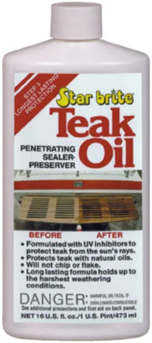 Starbrite Teak Oil 16oz 81616 | 24