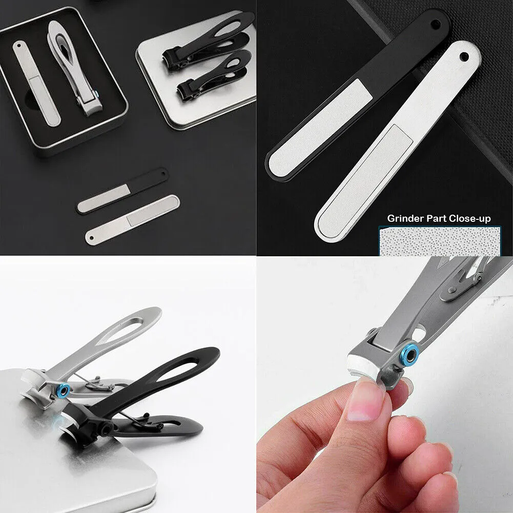 US Heavy Duty 16mm Wide Jaw Nail Clippers For Thick / Hard Toenails Fingernail