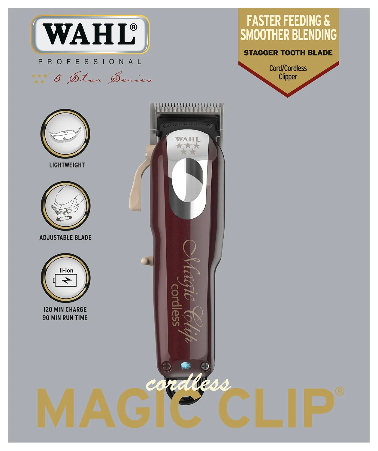 Wahl Cordless Magic Clipper 5 Star