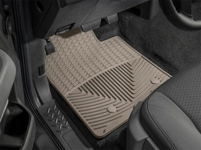 WeatherTech 04  BMW X3 Front Rubber Mats - Tan