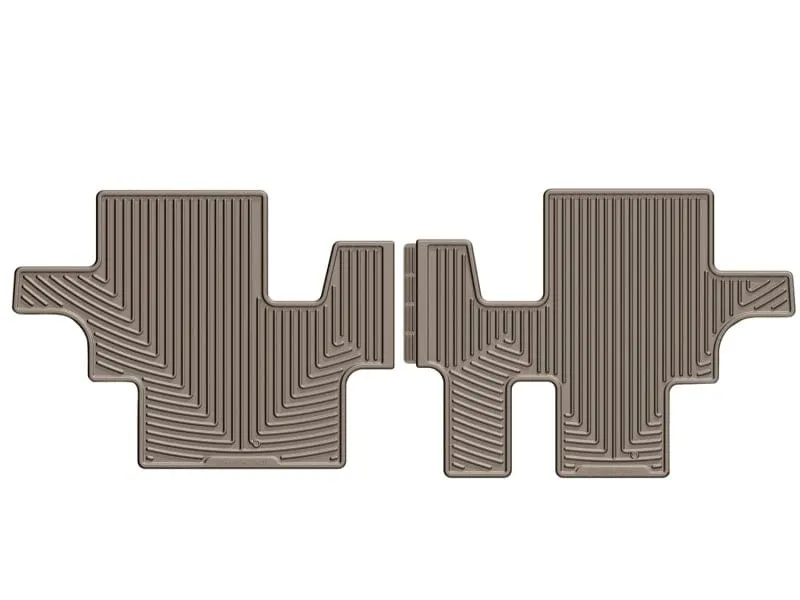 WeatherTech 11  BMW X3 Front Rubber Mats - Tan