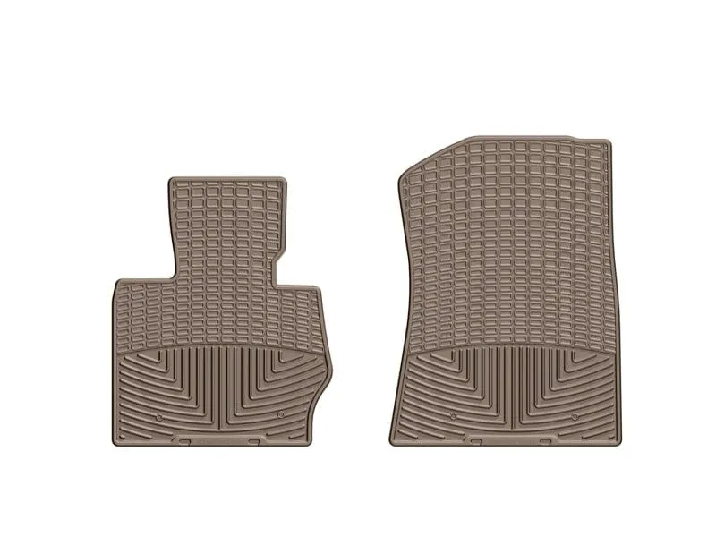 WeatherTech 11  BMW X3 Front Rubber Mats - Tan