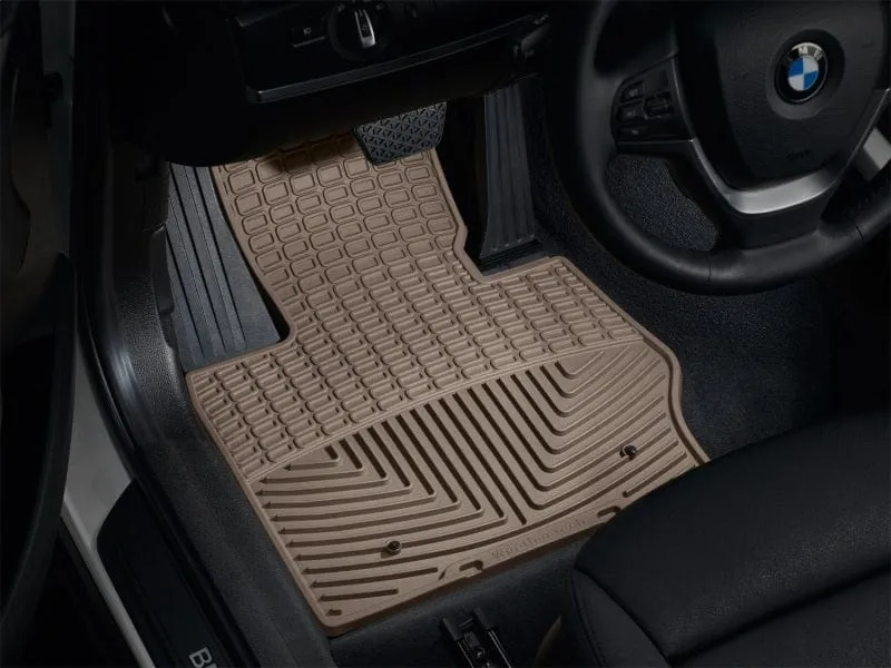 WeatherTech 11  BMW X3 Front Rubber Mats - Tan