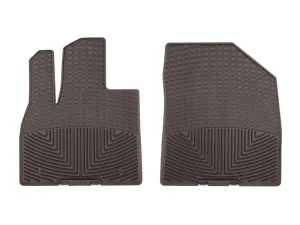 WeatherTech 20-24 Hyundai Palisade Front Rubber Mats - Cocoa