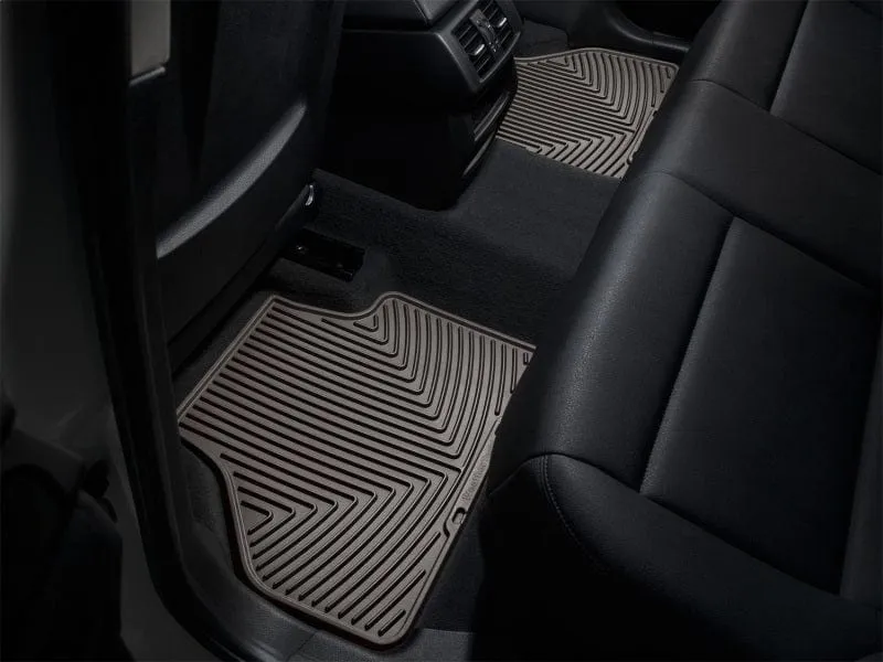 WeatherTech 2011  BMW X3 Rear Rubber Mats - Cocoa