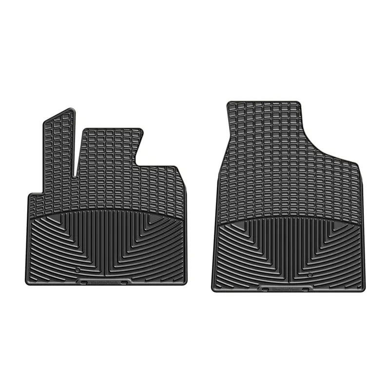 WeatherTech All-Weather Floor Mats - Front - Black - Dodge Caravan 2015