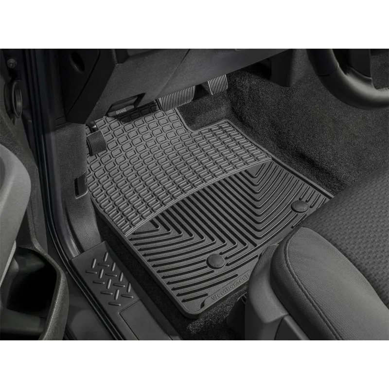 WeatherTech All-Weather Floor Mats - Front - Black - Dodge Caravan 2015