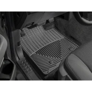 WeatherTech All-Weather Floor Mats - Front - Black - Ford Fullsize Truck 2009-13