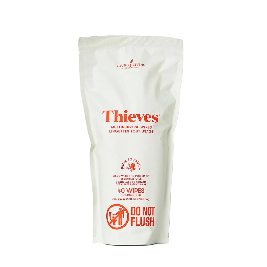 Young Living Thieves® Multipurpose Cleaning Wipes